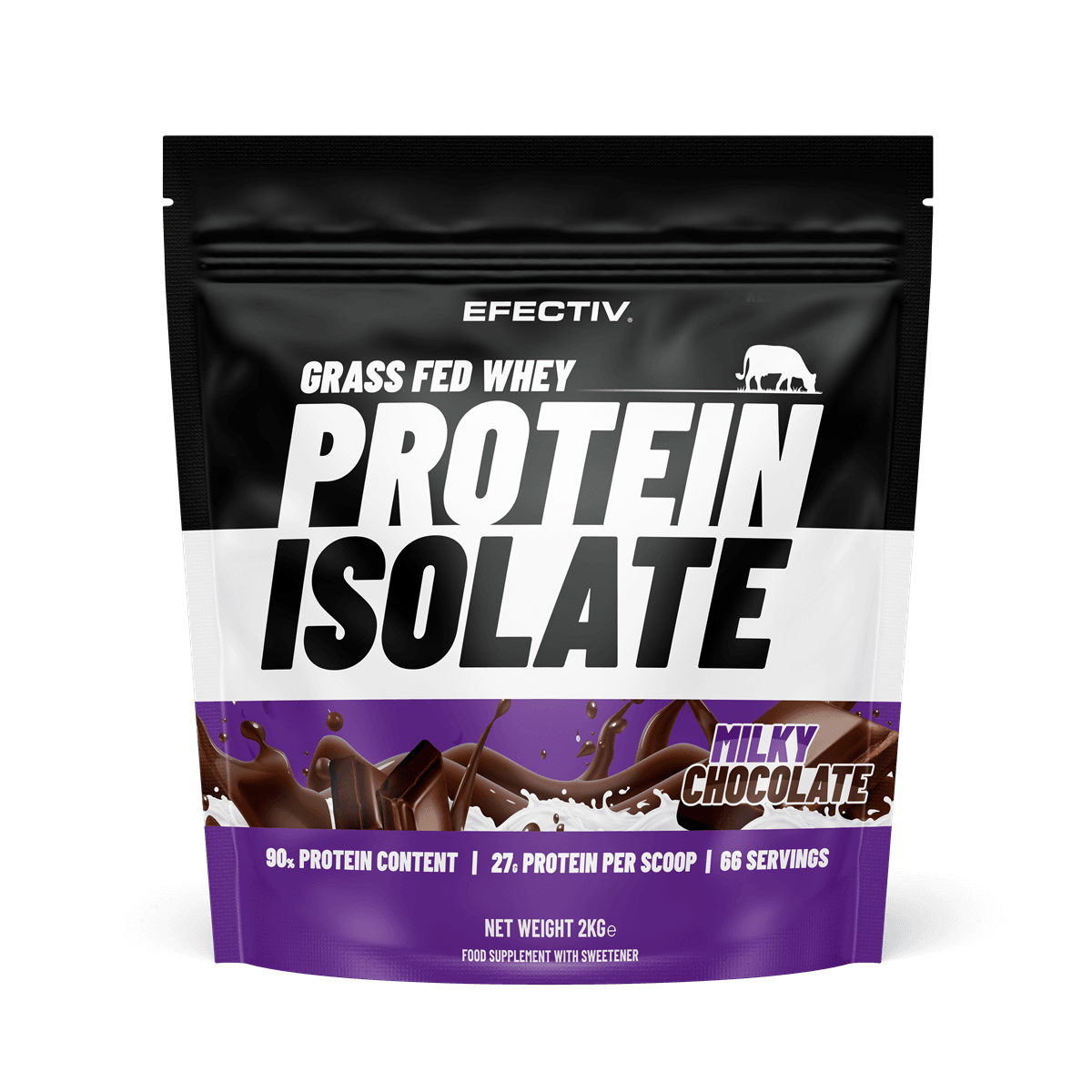 Efectiv Nutrition Grass Fed Whey Protein Isolate 2000G