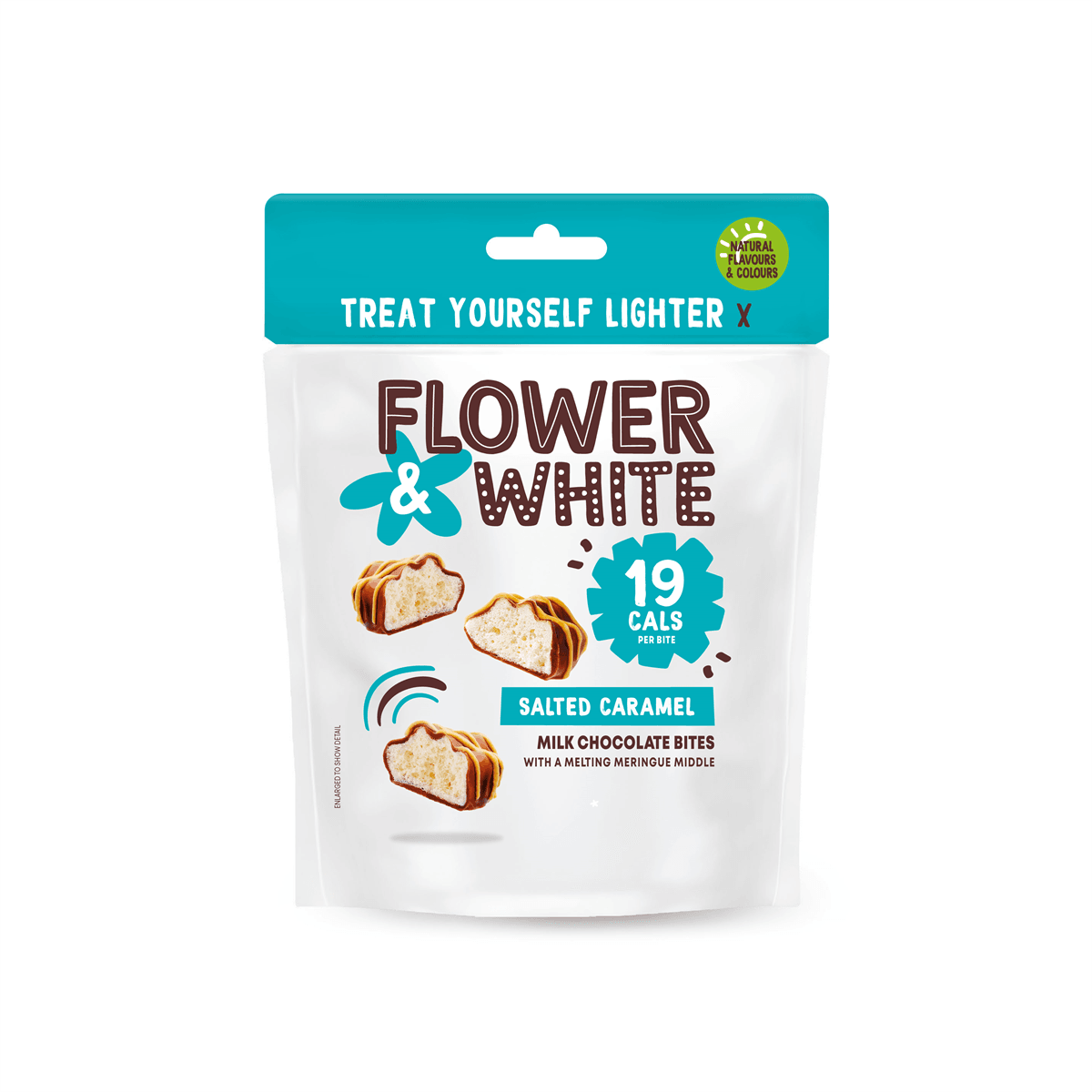 Flower & White Meringue Bites 75G