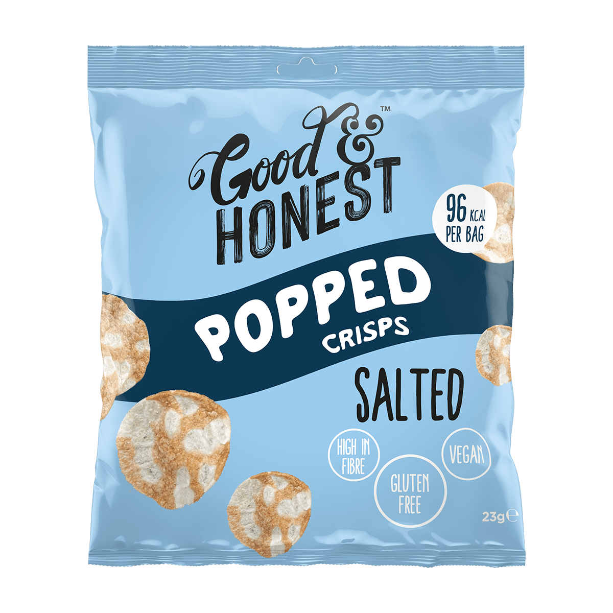 Good & Honest Popped Crisps 24X23G