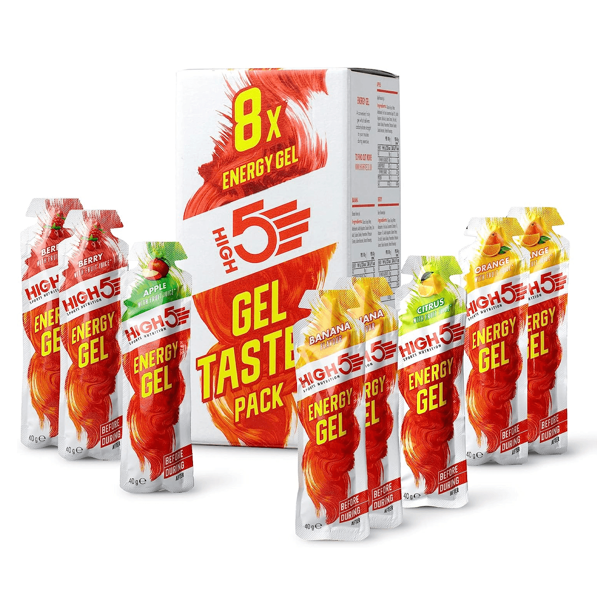 High5 Gel Taster Pack 8X40G