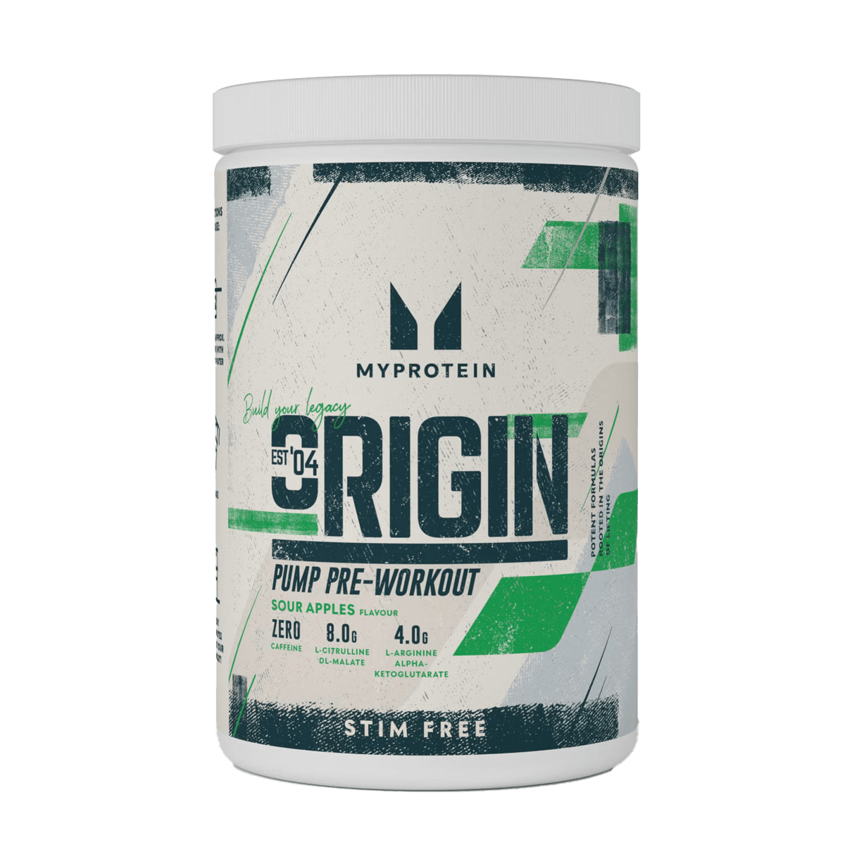Myprotein Origin Pre-Workout Stim-Free 600G