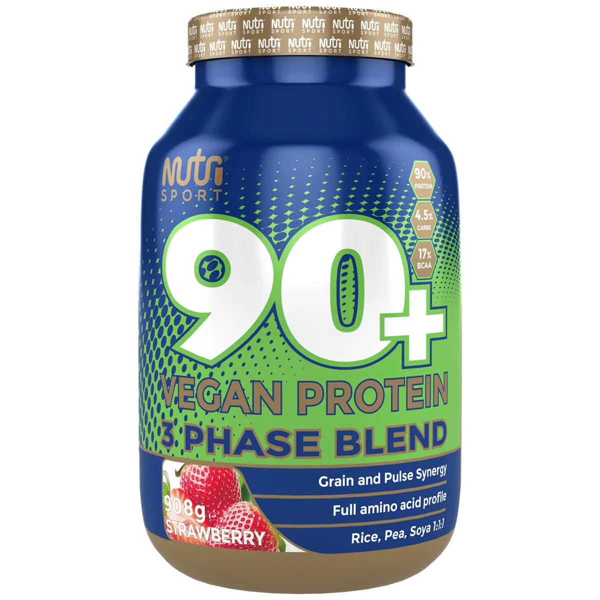 NutriSport 90+ Vegan Protein 908g