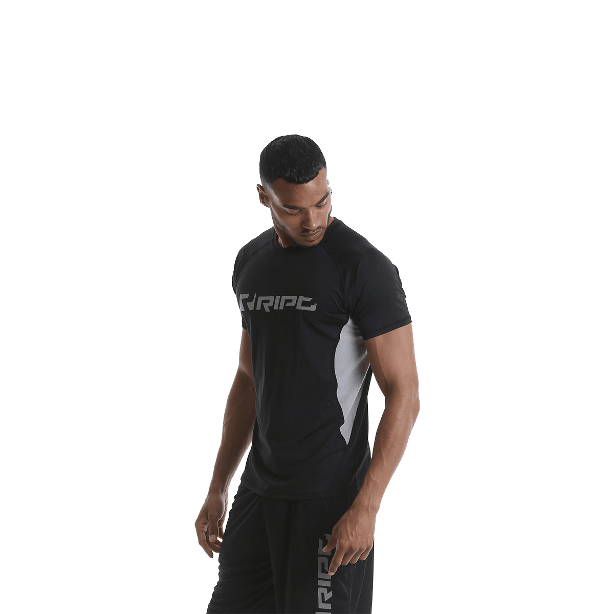 Image of RIPT Contrast Performance T-Shirt S Black