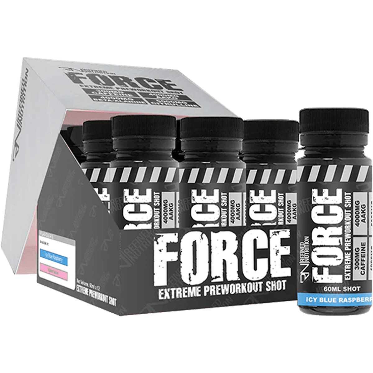 Refined-Nutrition-Force-Pre-Workout-Shots-12X60Ml