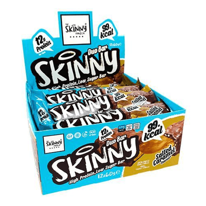The Skinny Food Co Skinny Duo Bar 12X60G