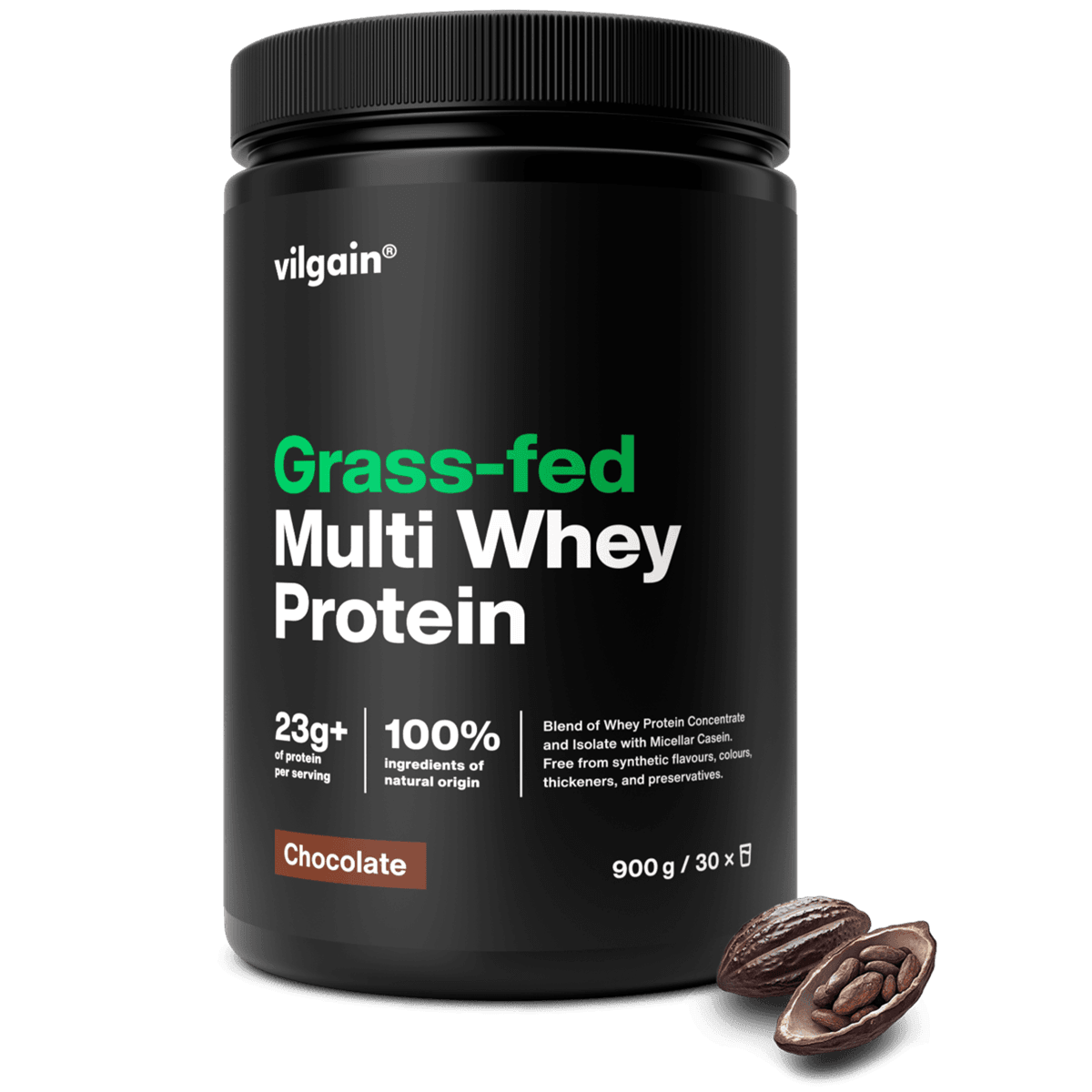 Vilgain Grass-Fed Multi Whey Protein 900G