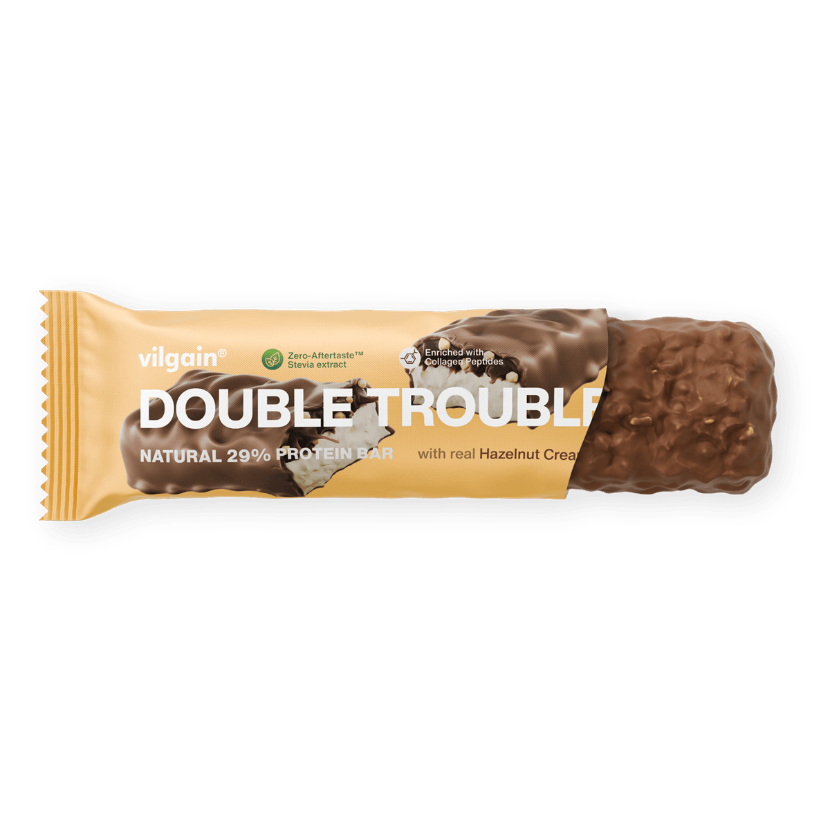 Vilgain Double Trouble Protein Bar 12X55G