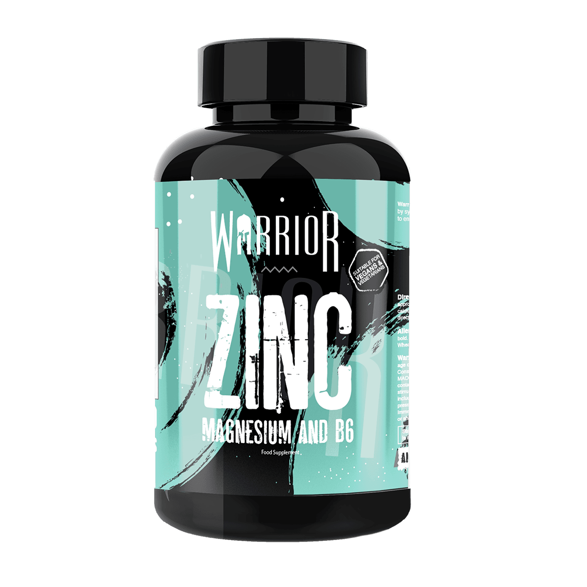Warrior Zinc Magnesium And B6 60 Tabs