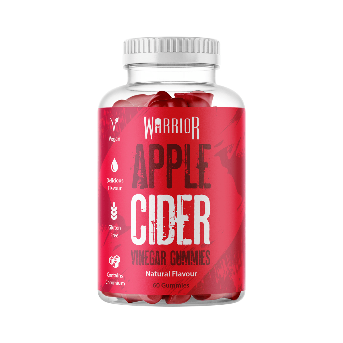 Warrior Apple Cider Vinegar Gummies 60Gummies