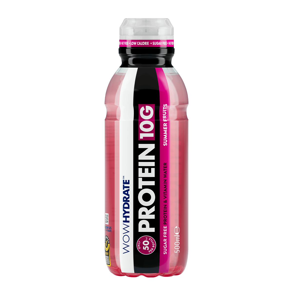 Wow Hydrate Protein Water 10G 12X500Ml