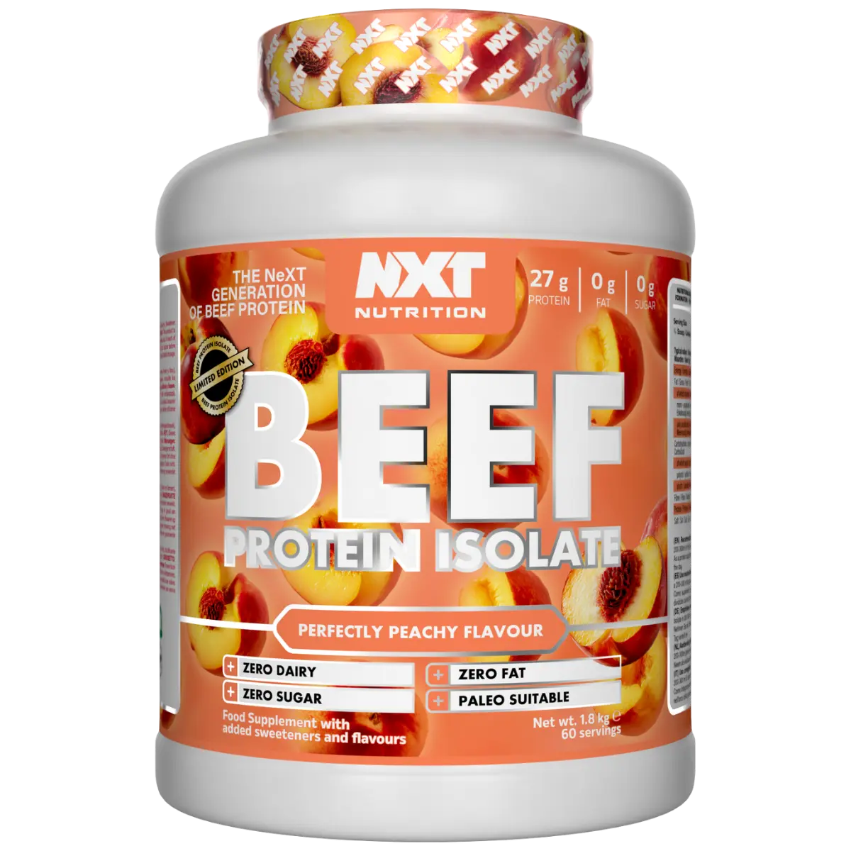 NXT Nutrition Beef Protein Isolate 1.8kg - image 1